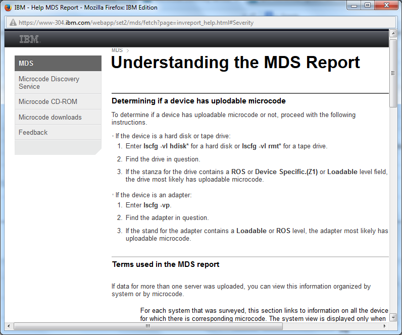 rcmd form of mds